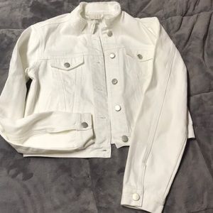 White Jean Jacket